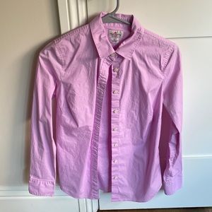 J. Crew Haberdashery Button Down lilac XS